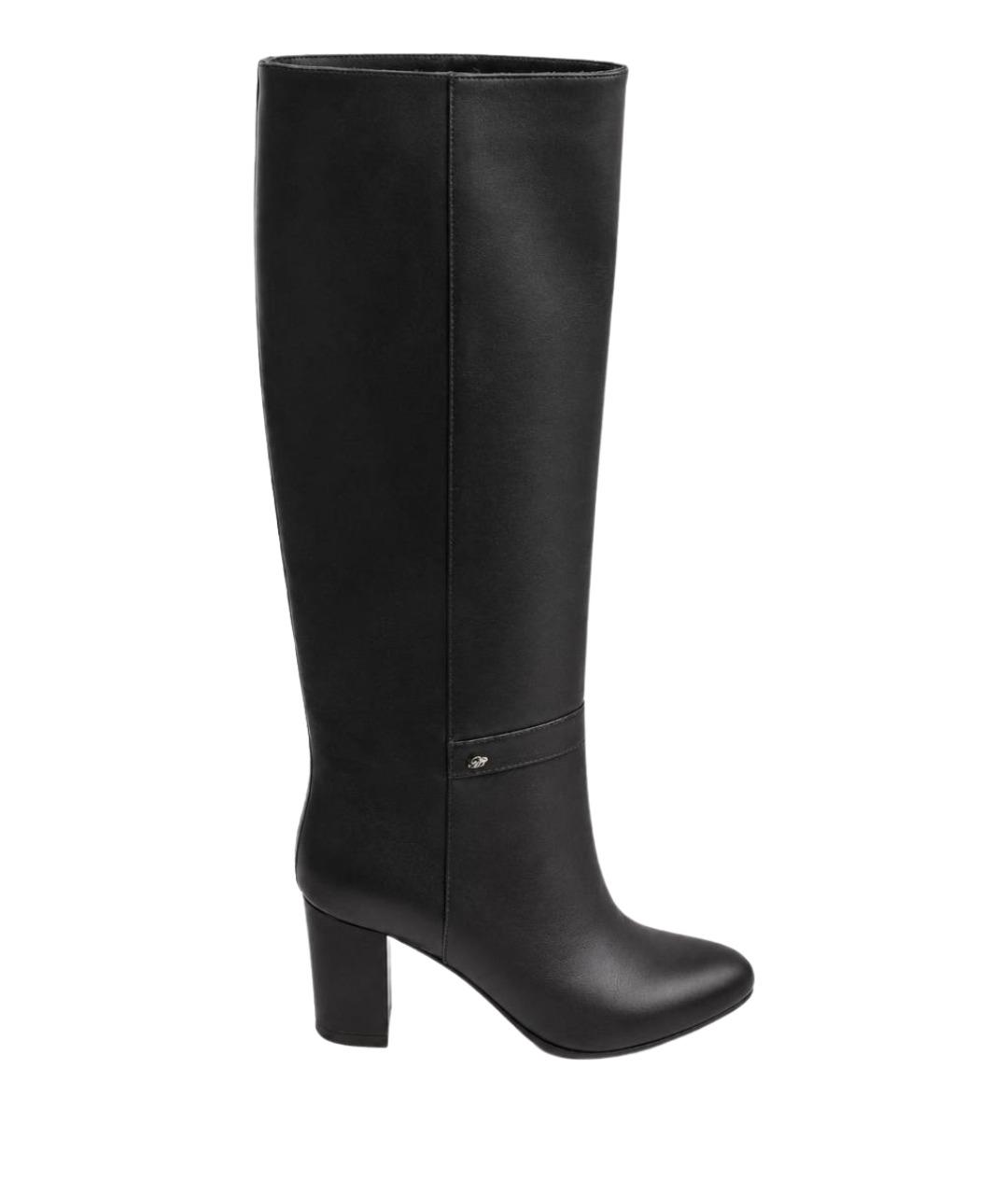 DSQUARED2 Черные кожаные сапоги, фото 1
