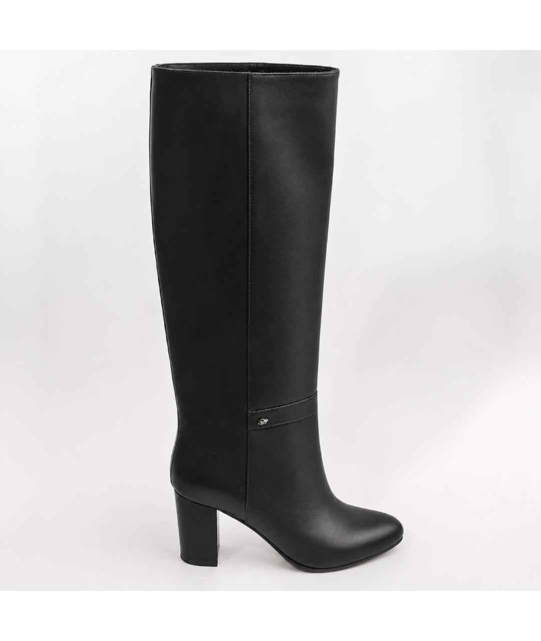 DSQUARED2 Черные кожаные сапоги, фото 9