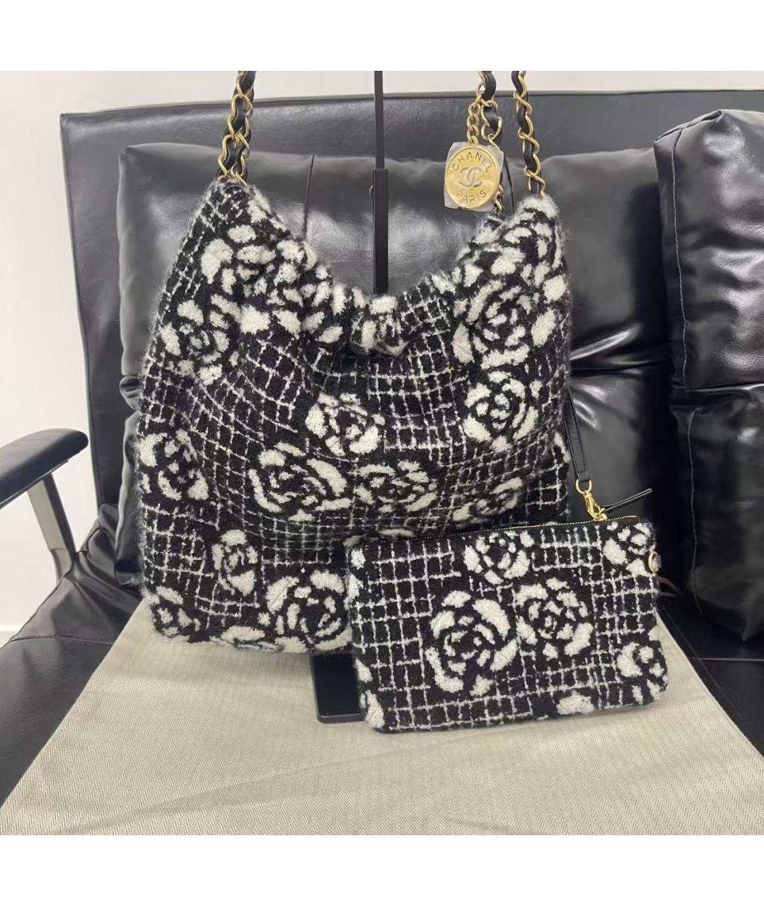 CHANEL Мульти твидовая сумка тоут, фото 3