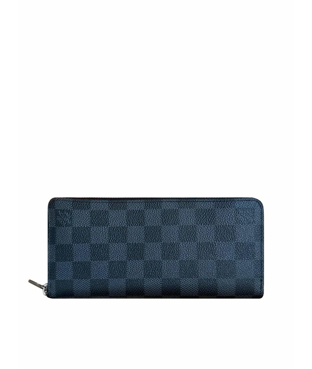 LOUIS VUITTON Серый кожаный кошелек, фото 1