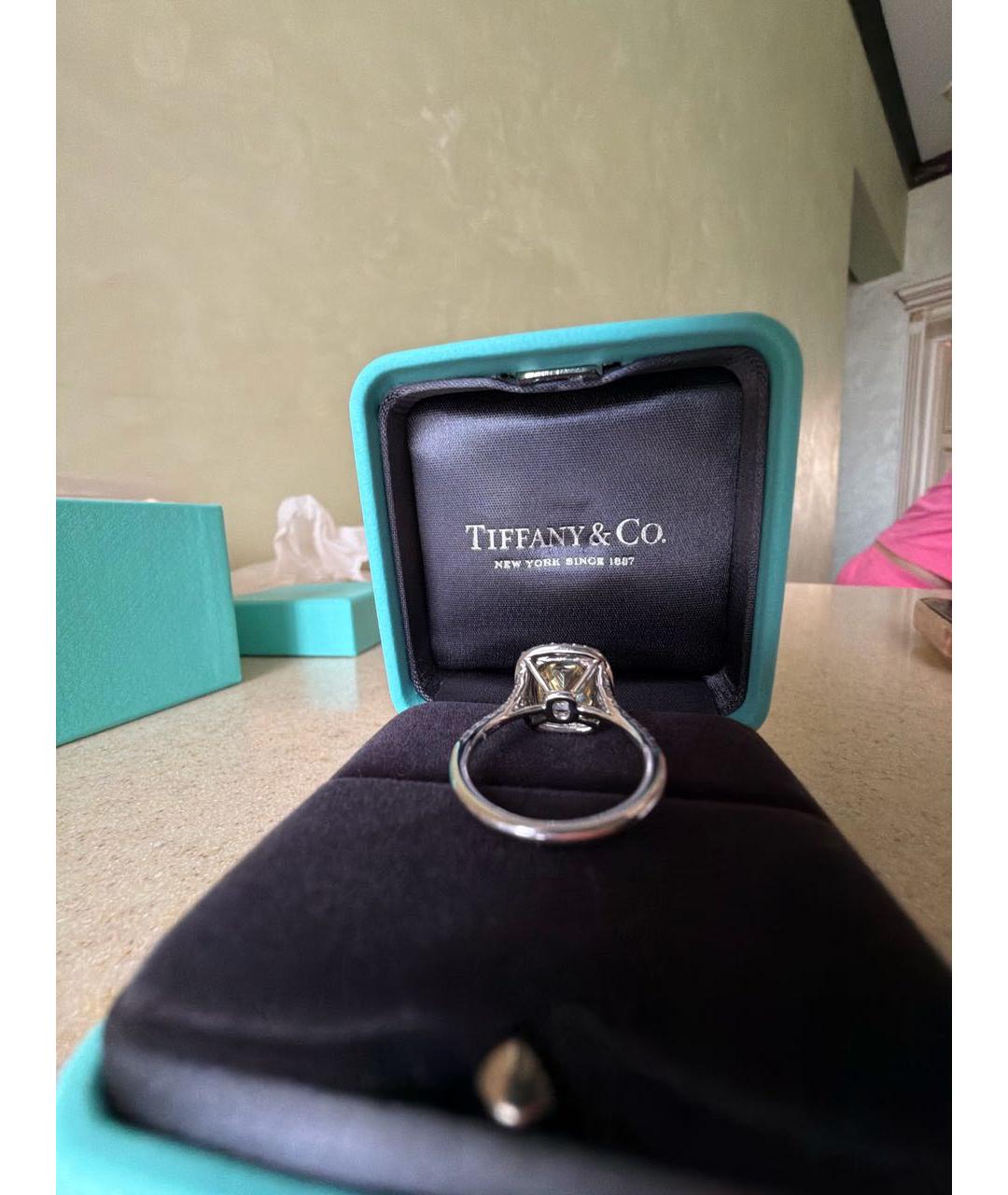 TIFFANY&CO Серебряное кольцо из белого золота, фото 3