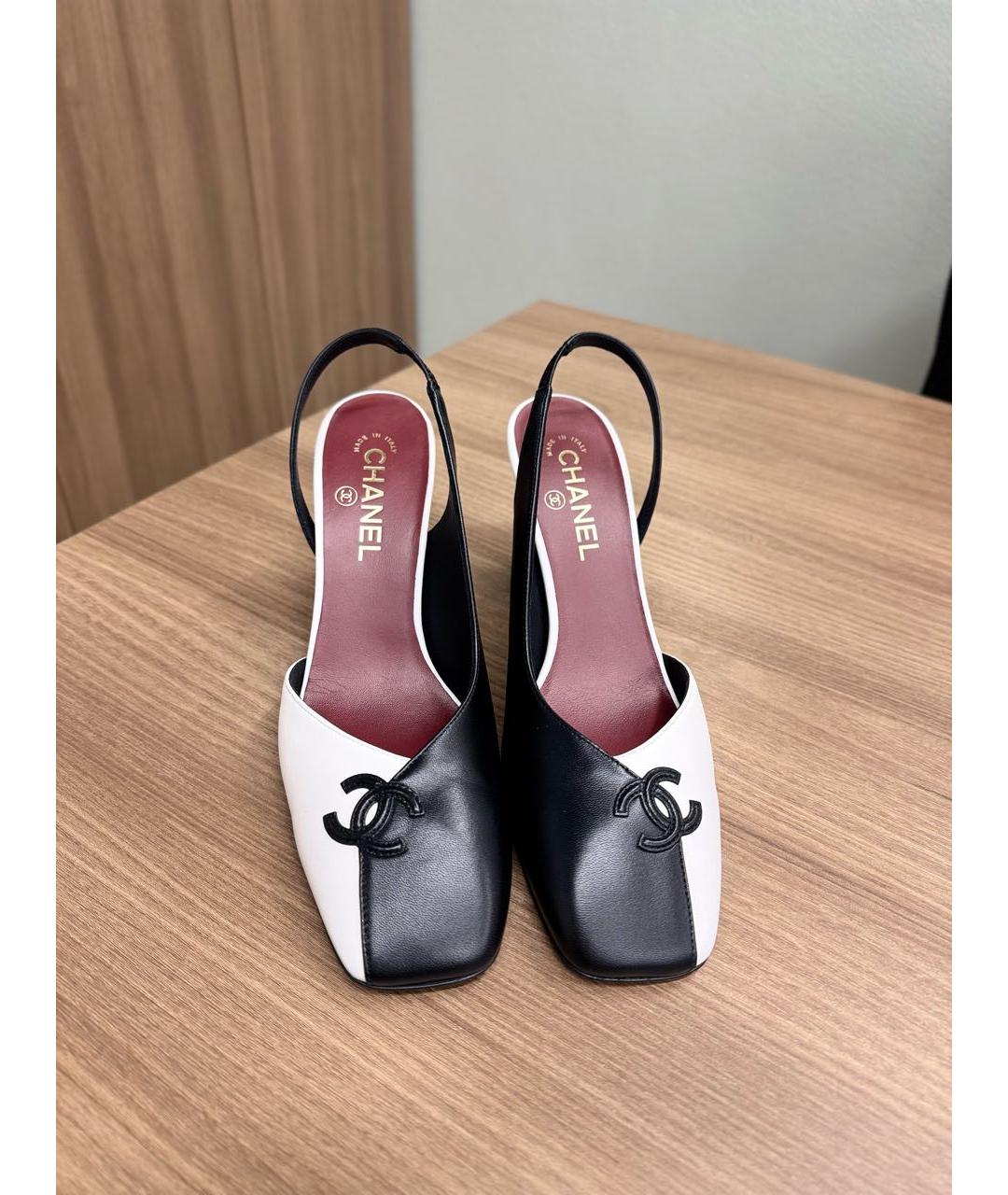 CHANEL Кожаные туфли, фото 5