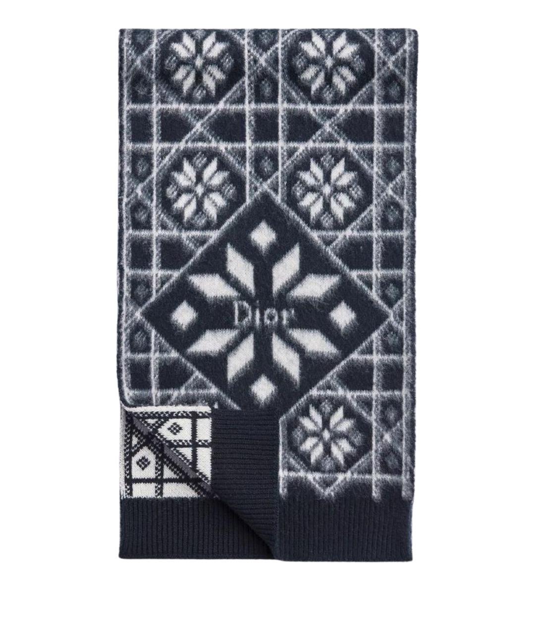 CHRISTIAN DIOR Шерстяной шарф, фото 1