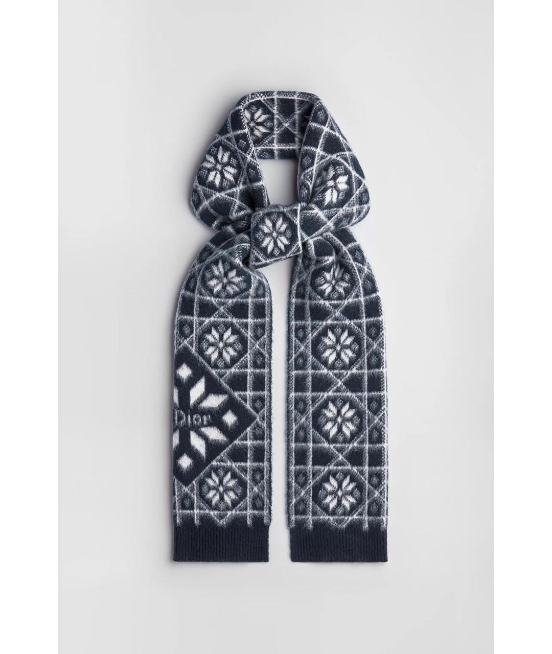 CHRISTIAN DIOR Шерстяной шарф, фото 2