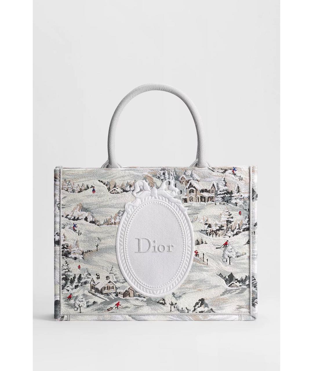 CHRISTIAN DIOR Хлопковая сумка через плечо, фото 8