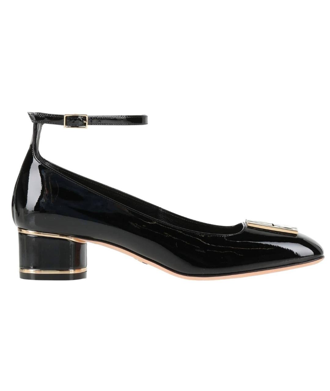 CHRISTIAN DIOR Черные туфли из лакированной кожи, фото 1