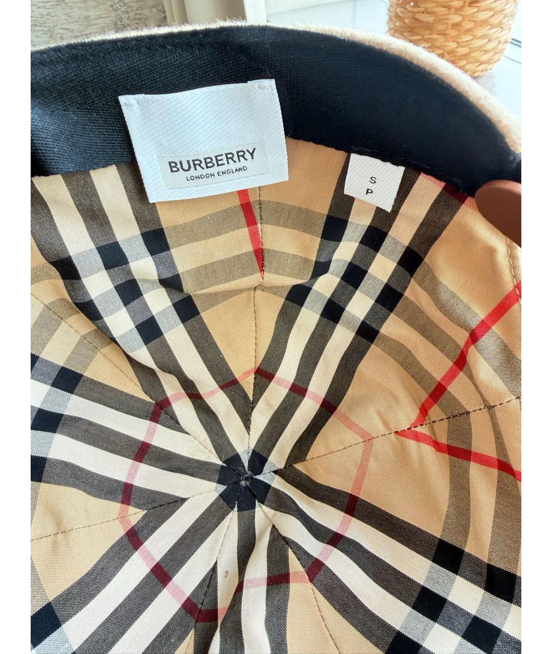 BURBERRY Коричневая шерстяная кепка, фото 6