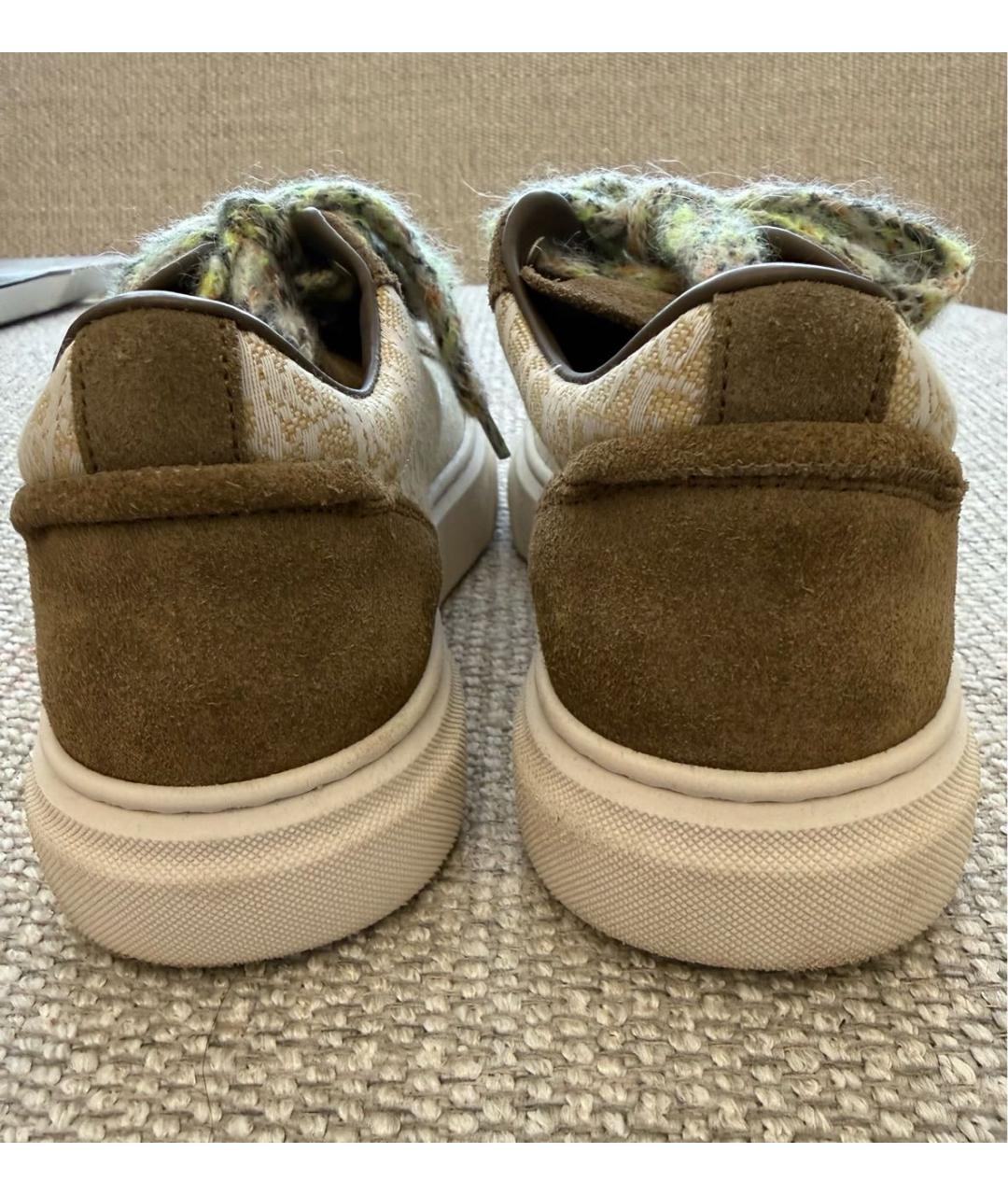 BABY DIOR Бежевые замшевые кеды, фото 4