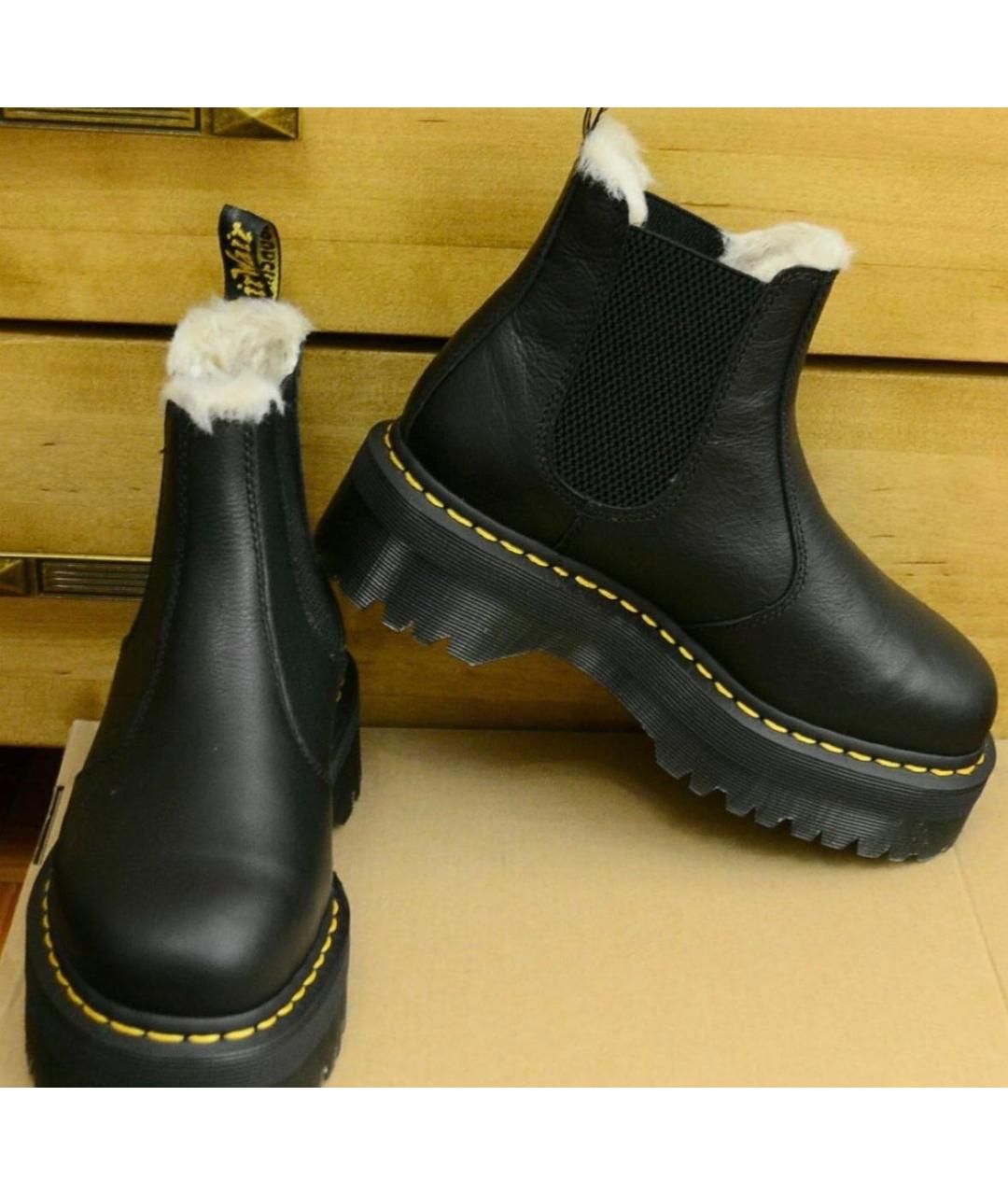 DR. MARTENS Черные ботинки, фото 4