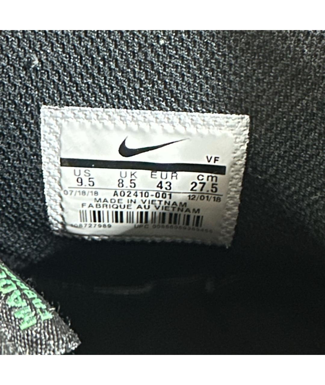 NIKE Зеленые высокие кроссовки / кеды, фото 7