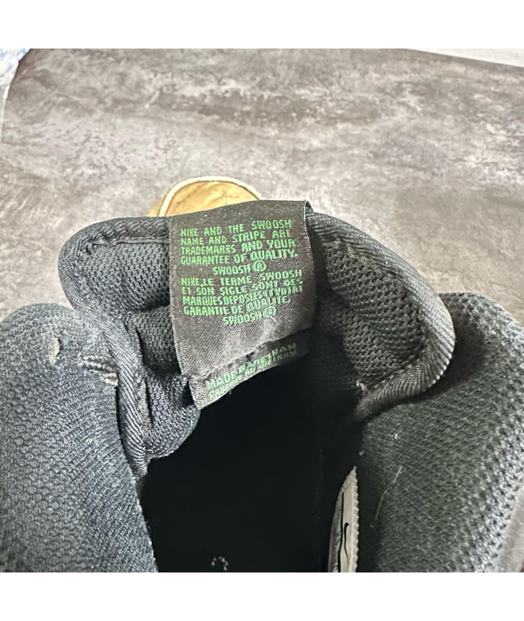 NIKE Зеленые высокие кроссовки / кеды, фото 6