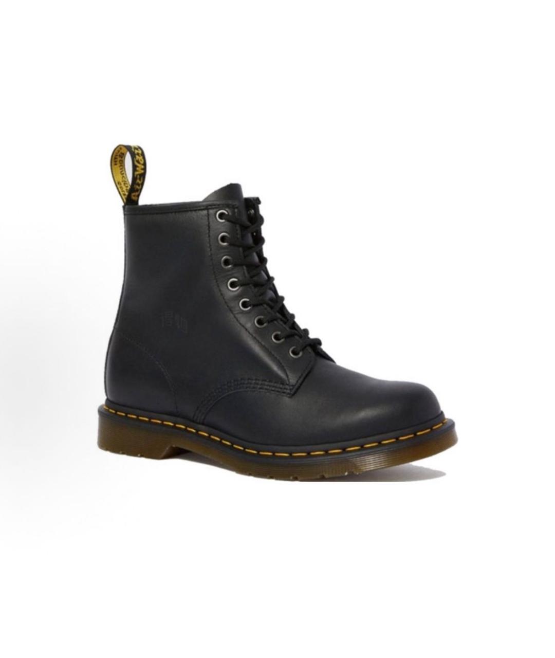 DR. MARTENS Черные высокие ботинки, фото 3