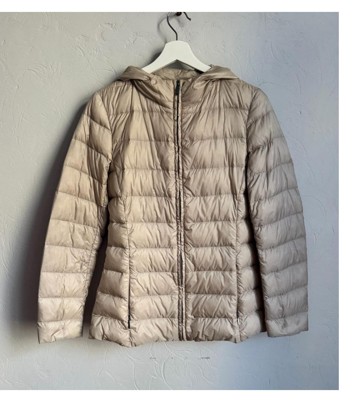 WEEKEND MAX MARA Бежевая полиамидовая куртка, фото 2