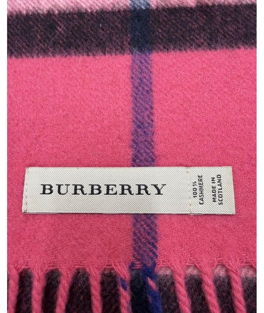 BURBERRY Мульти шерстяной шарф, фото 3