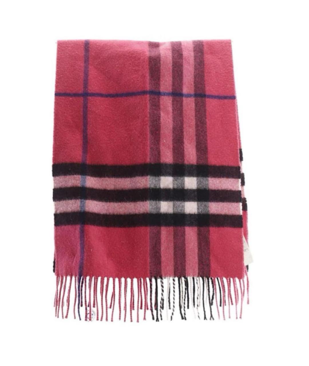 BURBERRY Мульти шерстяной шарф, фото 6