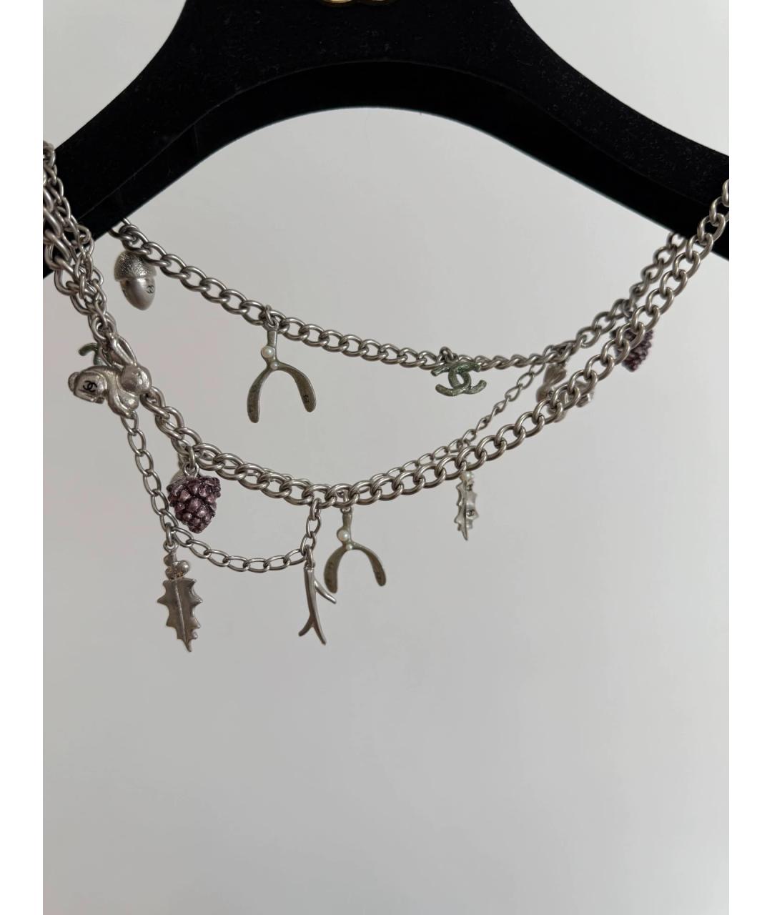 CHANEL Серебряный ремень, фото 4