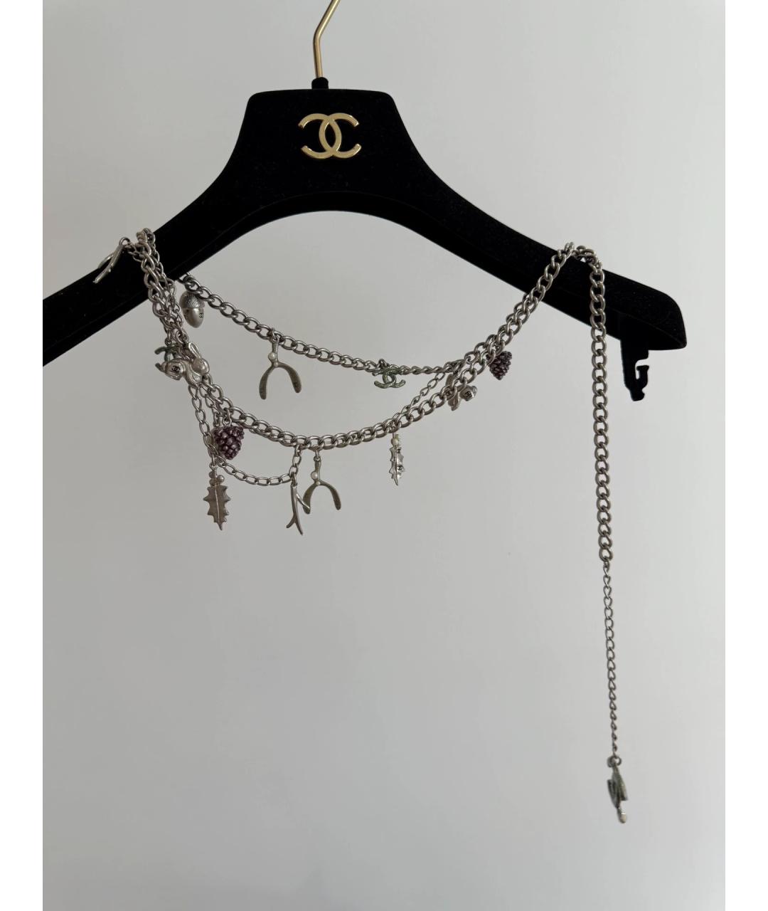 CHANEL Серебряный ремень, фото 6