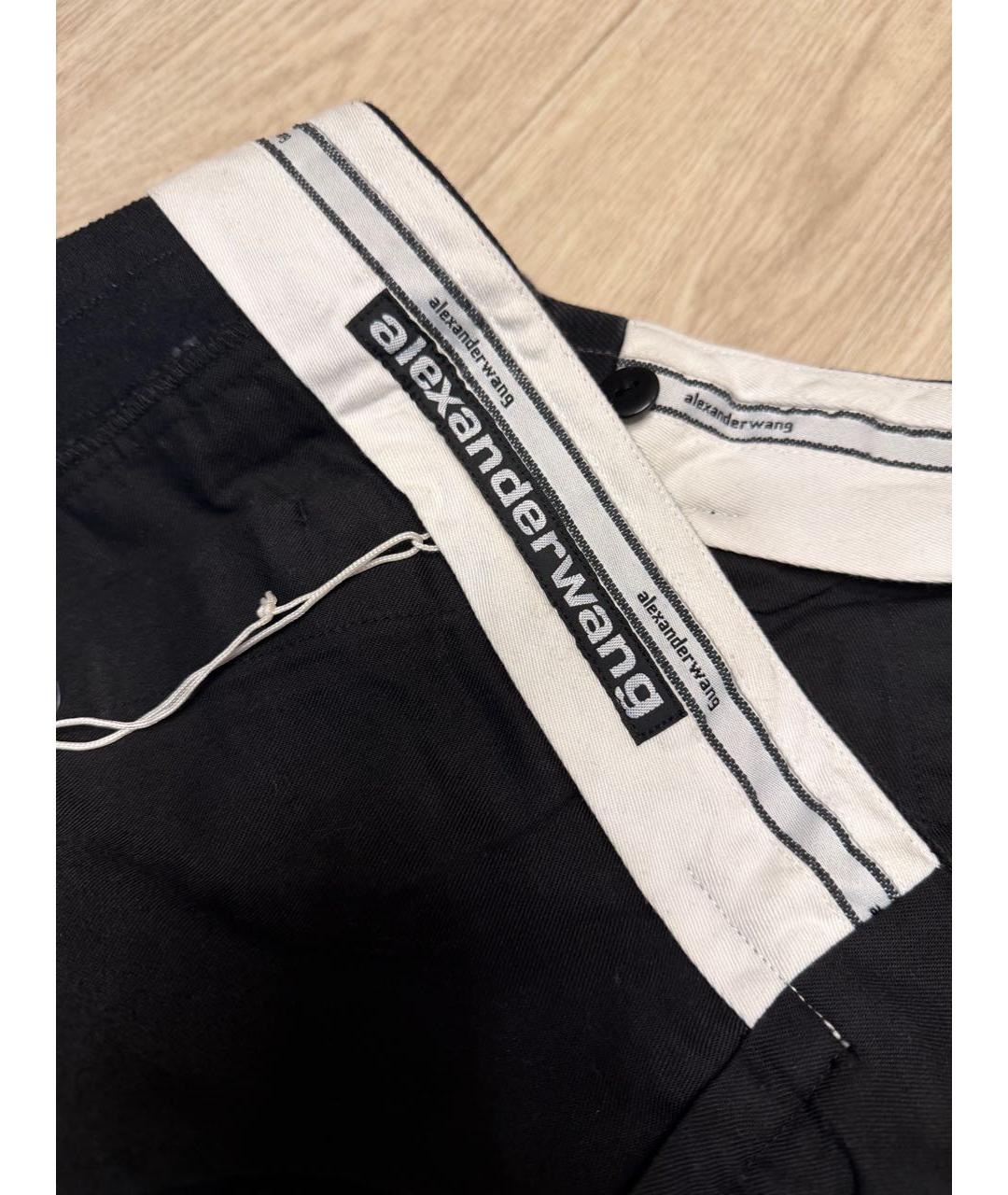 ALEXANDER WANG Черные хлопковые джинсы клеш, фото 3