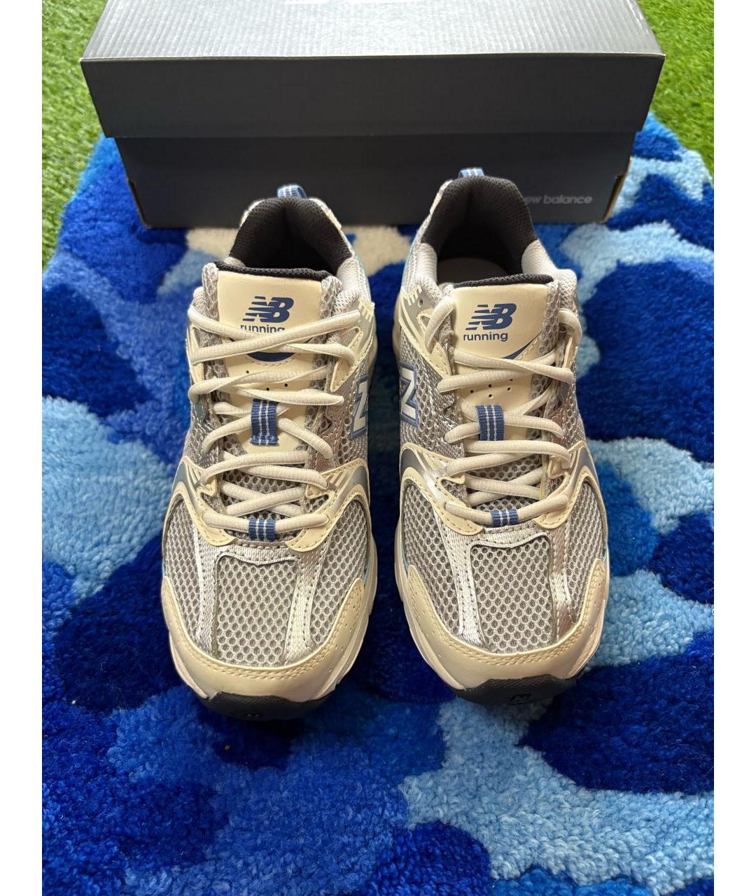NEW BALANCE Белые синтетические кроссовки, фото 3
