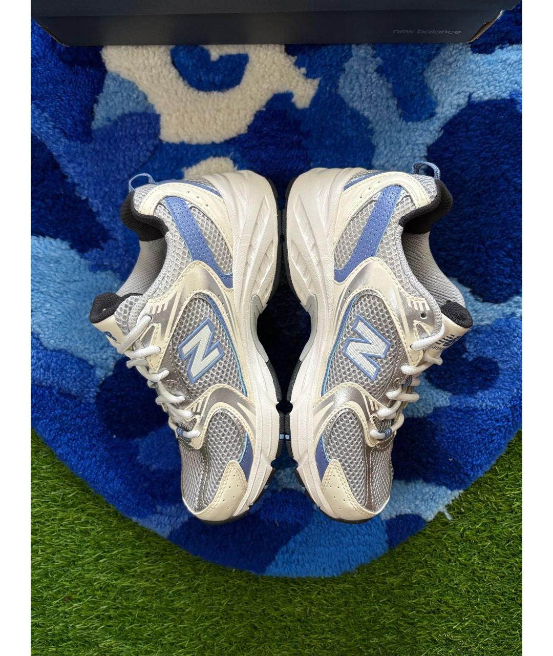 NEW BALANCE Белые синтетические кроссовки, фото 7