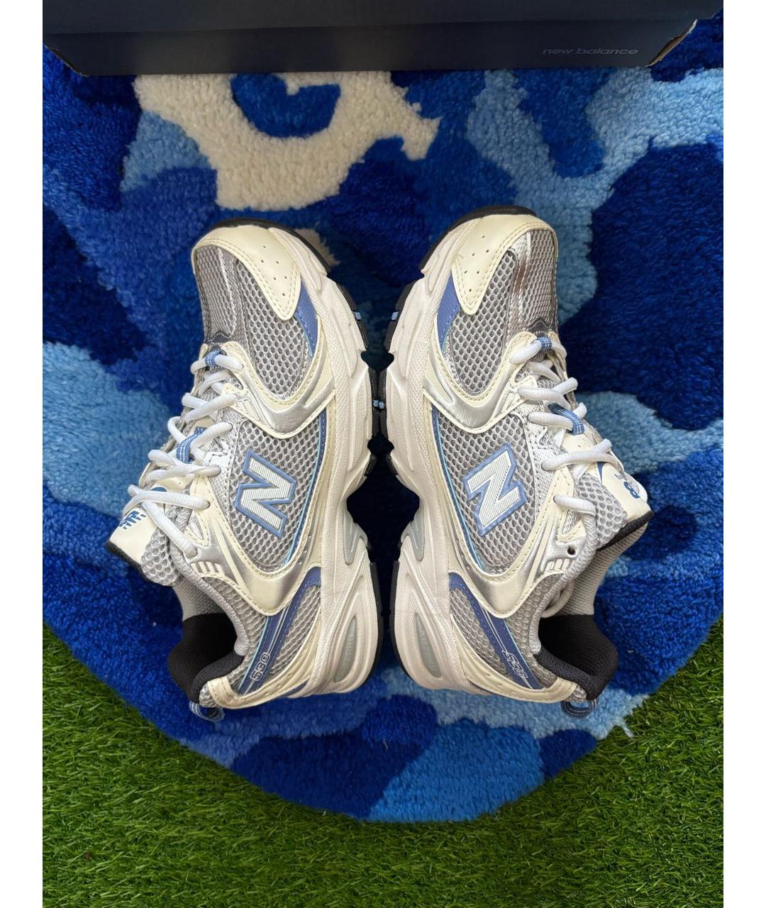 NEW BALANCE Белые синтетические кроссовки, фото 4