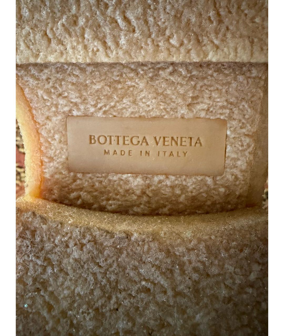 BOTTEGA VENETA Черные кожаные ботинки, фото 6