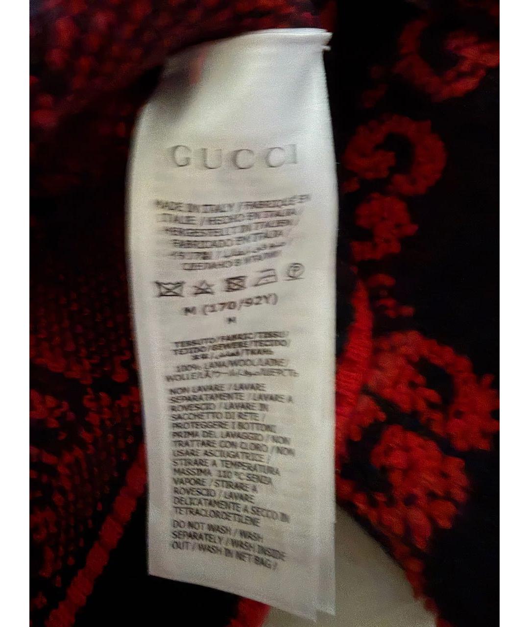 GUCCI Мульти шерстяной кардиган, фото 4