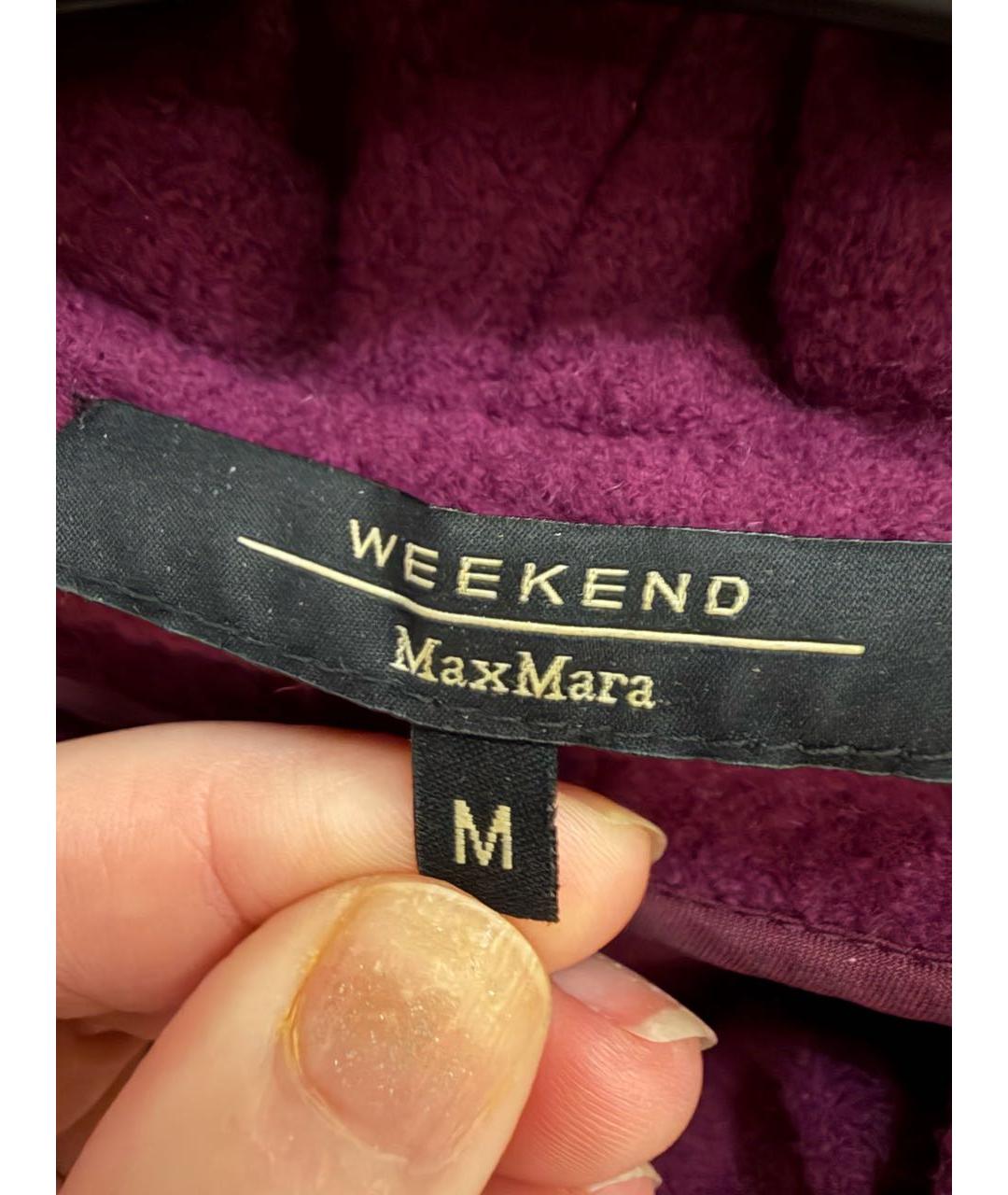 WEEKEND MAX MARA Фиолетовый жакет/пиджак, фото 2