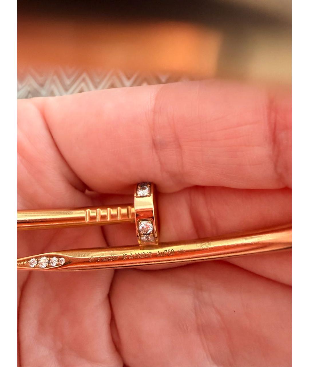 CARTIER Золотой браслет из желтого золота, фото 3