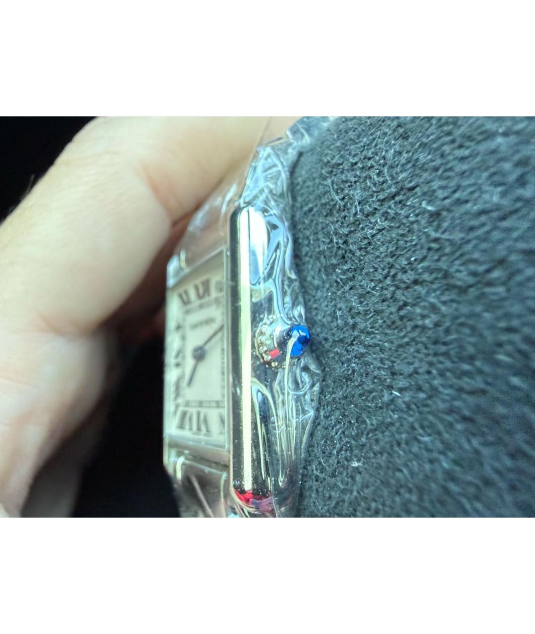 CARTIER Серебряные часы, фото 8