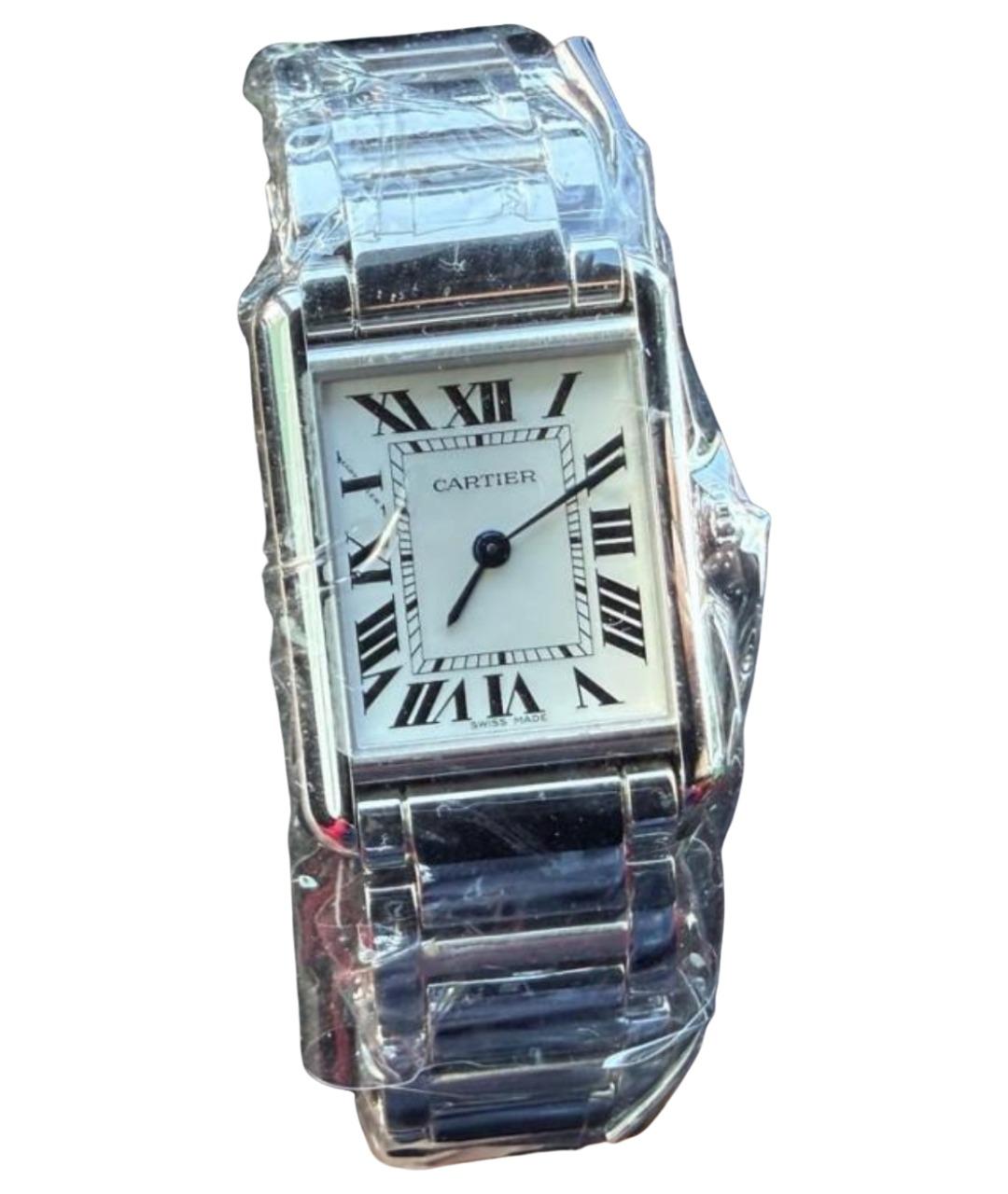 CARTIER Серебряные часы, фото 1