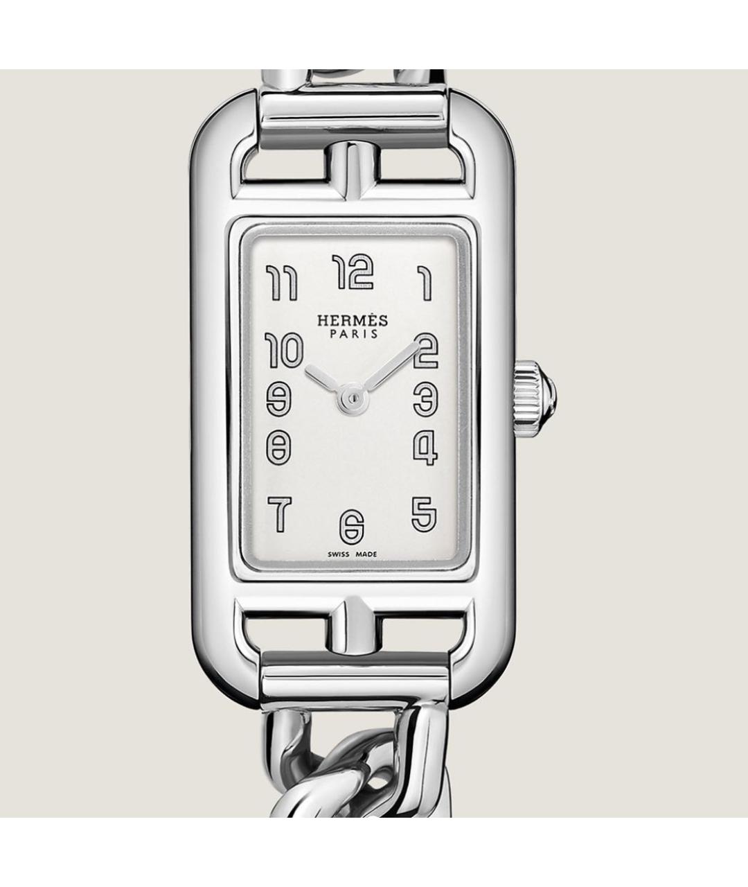 HERMES Серебряные с серебряным покрытием часы, фото 3