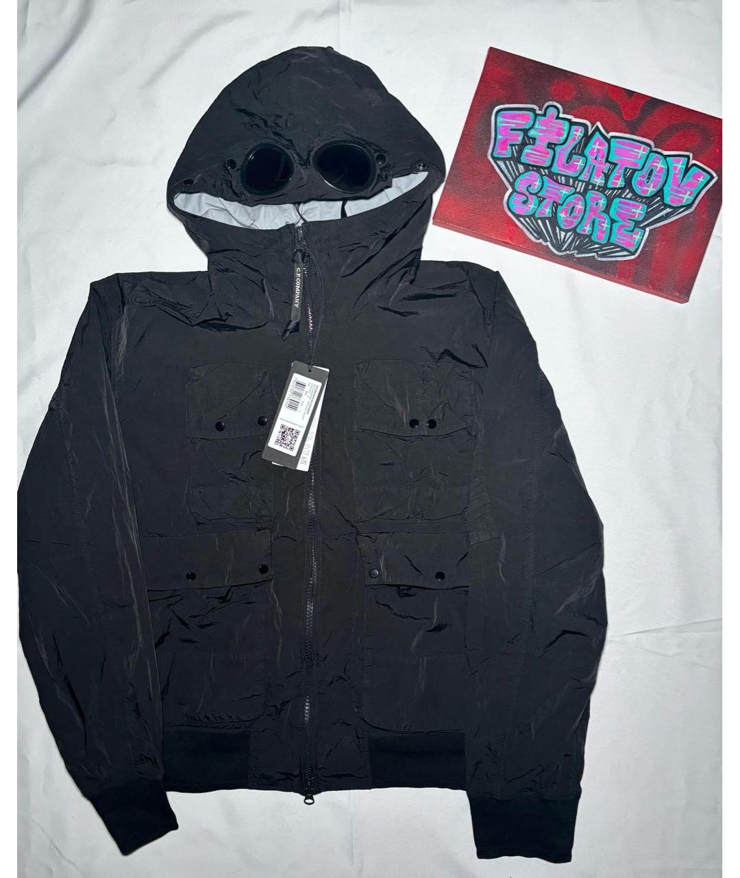CP COMPANY Черная полиамидовая куртка, фото 2