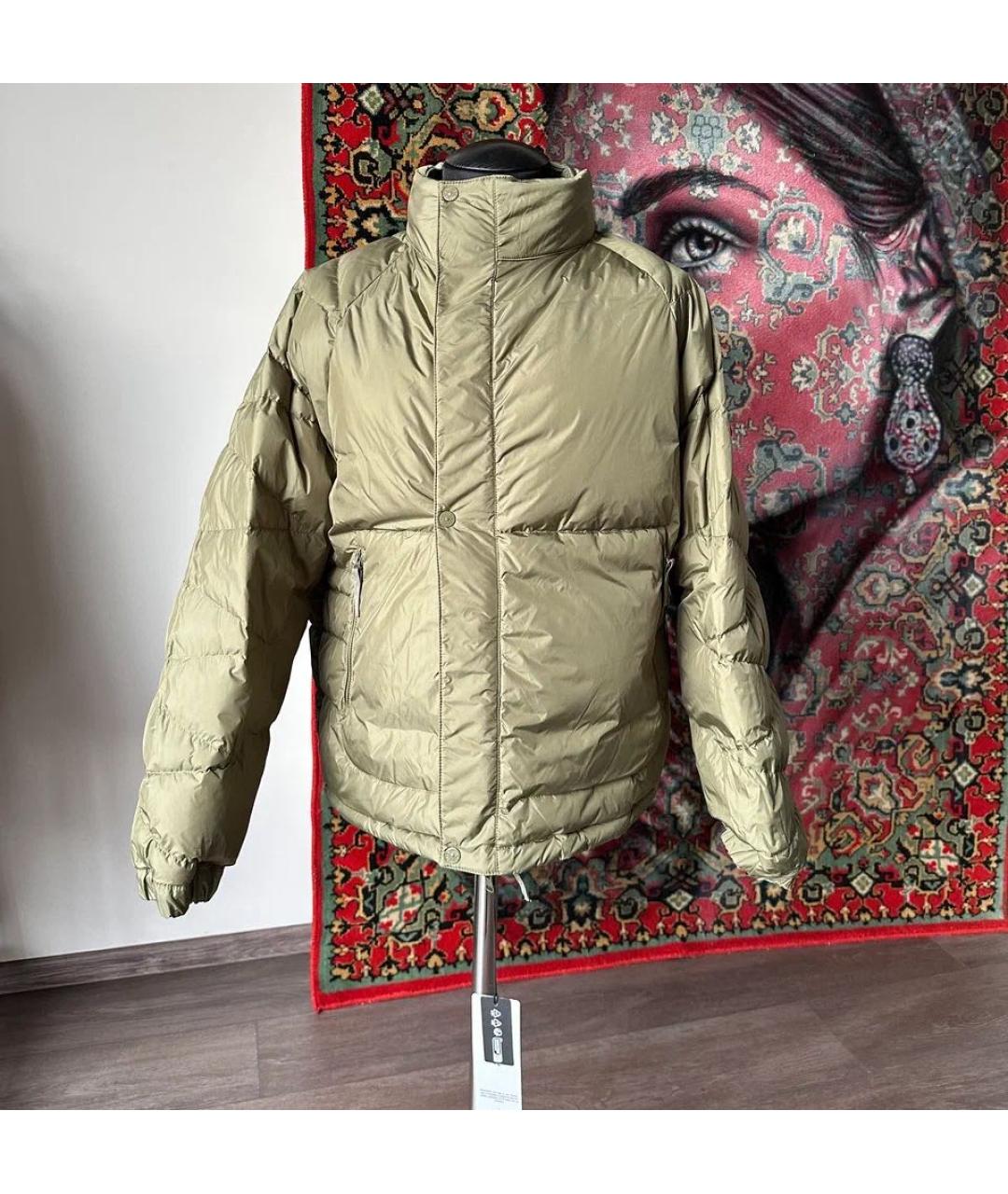 STONE ISLAND Хаки нейлоновый пуховик, фото 4