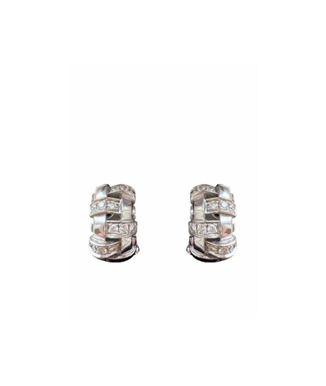 TIFFANY&CO Серебряные серьги из белого золота, фото 8
