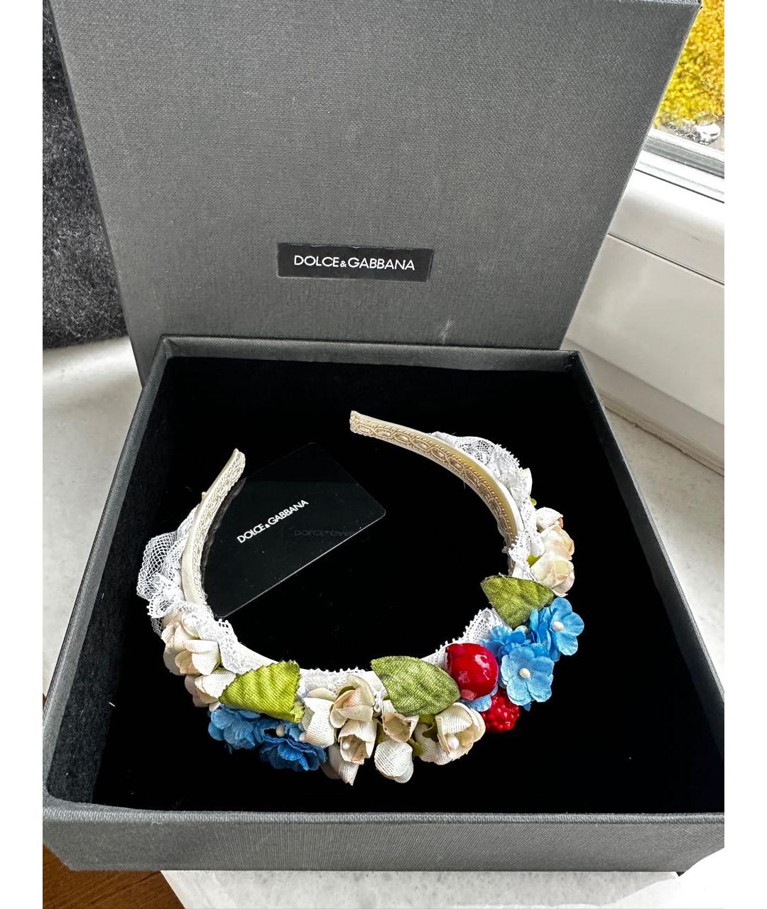 DOLCE&GABBANA Мульти ободок, фото 3