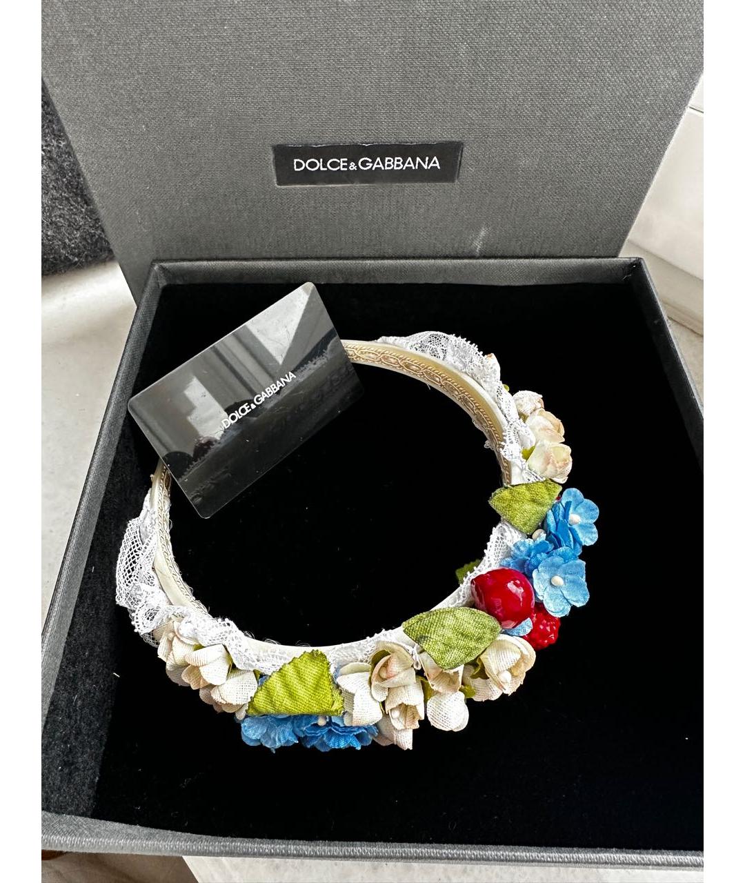 DOLCE&GABBANA Мульти ободок, фото 2