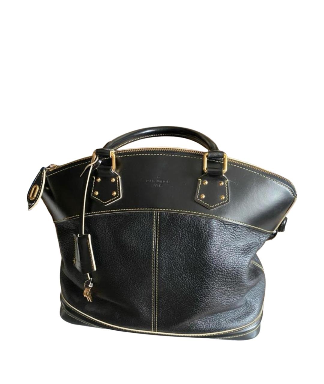 LOUIS VUITTON Черная сумка с короткими ручками, фото 1