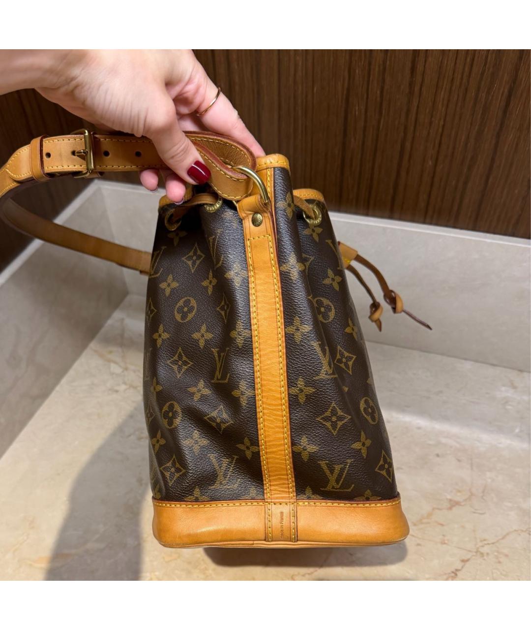 LOUIS VUITTON Коричневая сумка через плечо, фото 6