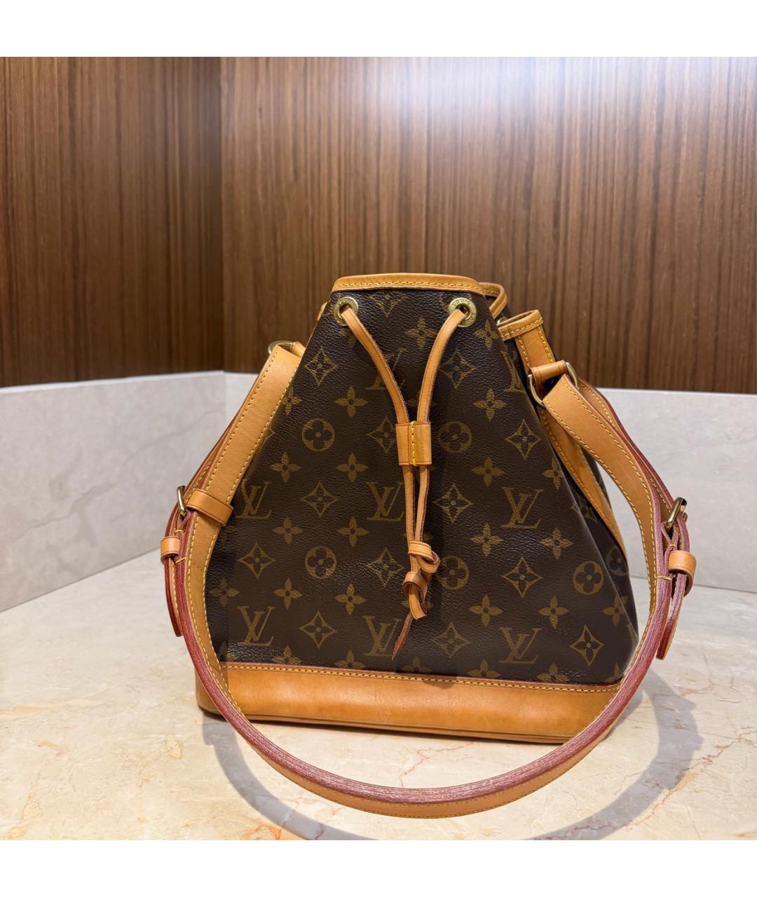 LOUIS VUITTON Коричневая сумка через плечо, фото 2