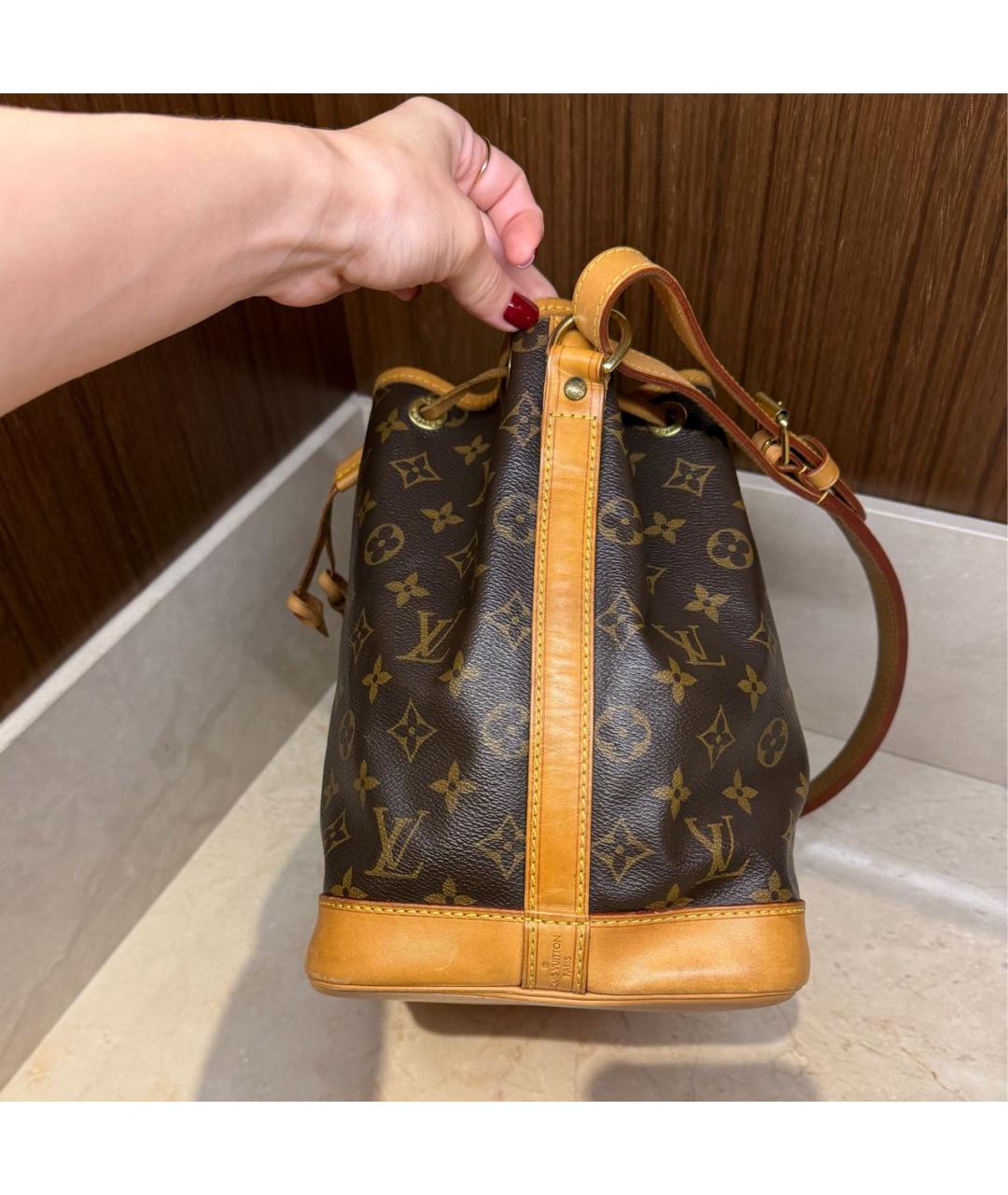 LOUIS VUITTON Коричневая сумка через плечо, фото 5