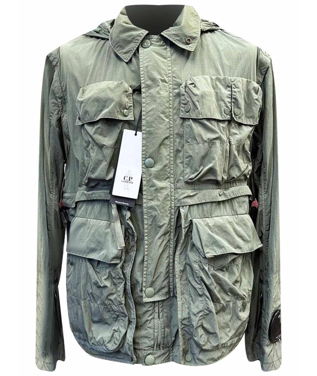 CP COMPANY Хаки полиэстеровая куртка, фото 1