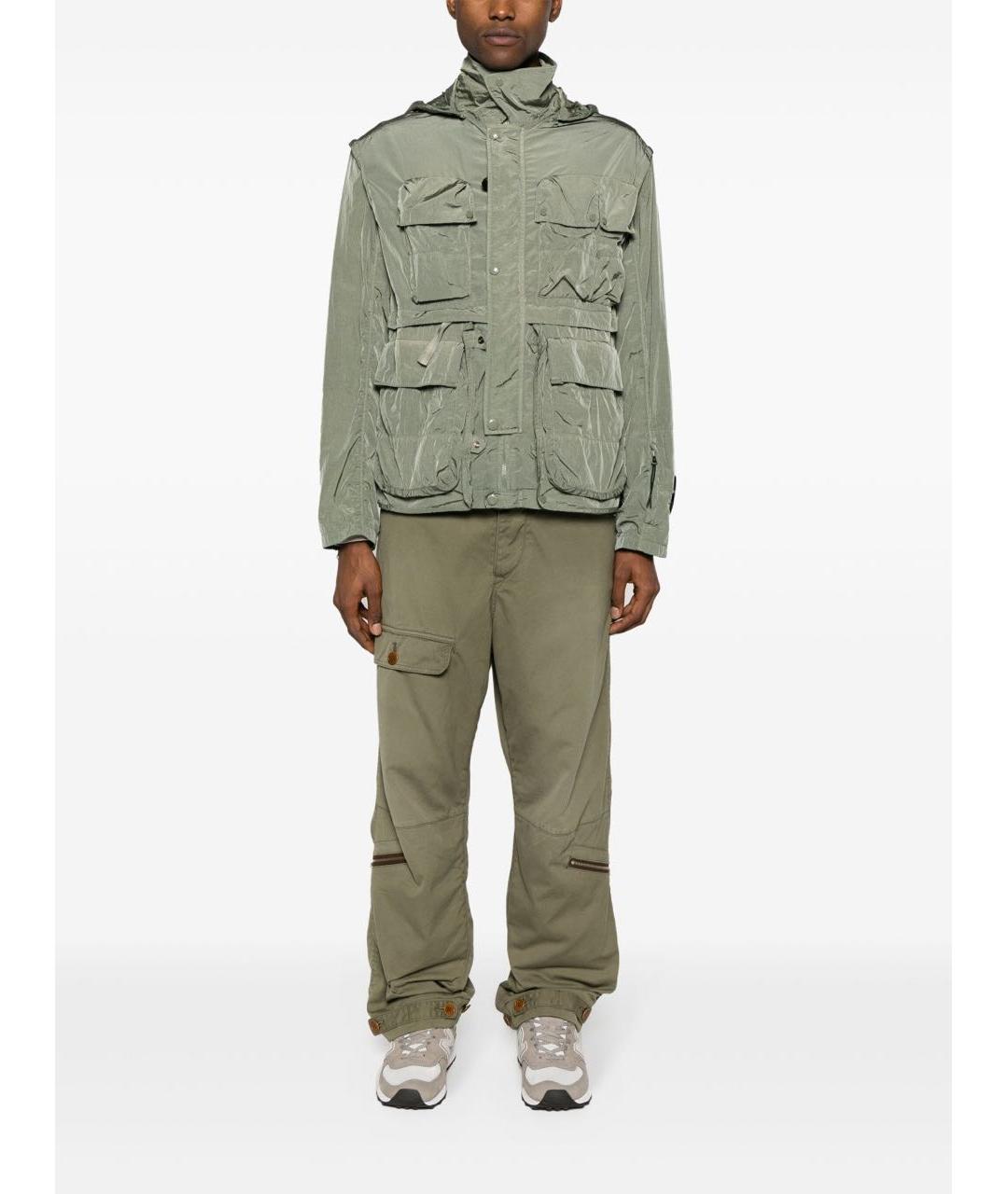 CP COMPANY Хаки полиэстеровая куртка, фото 7