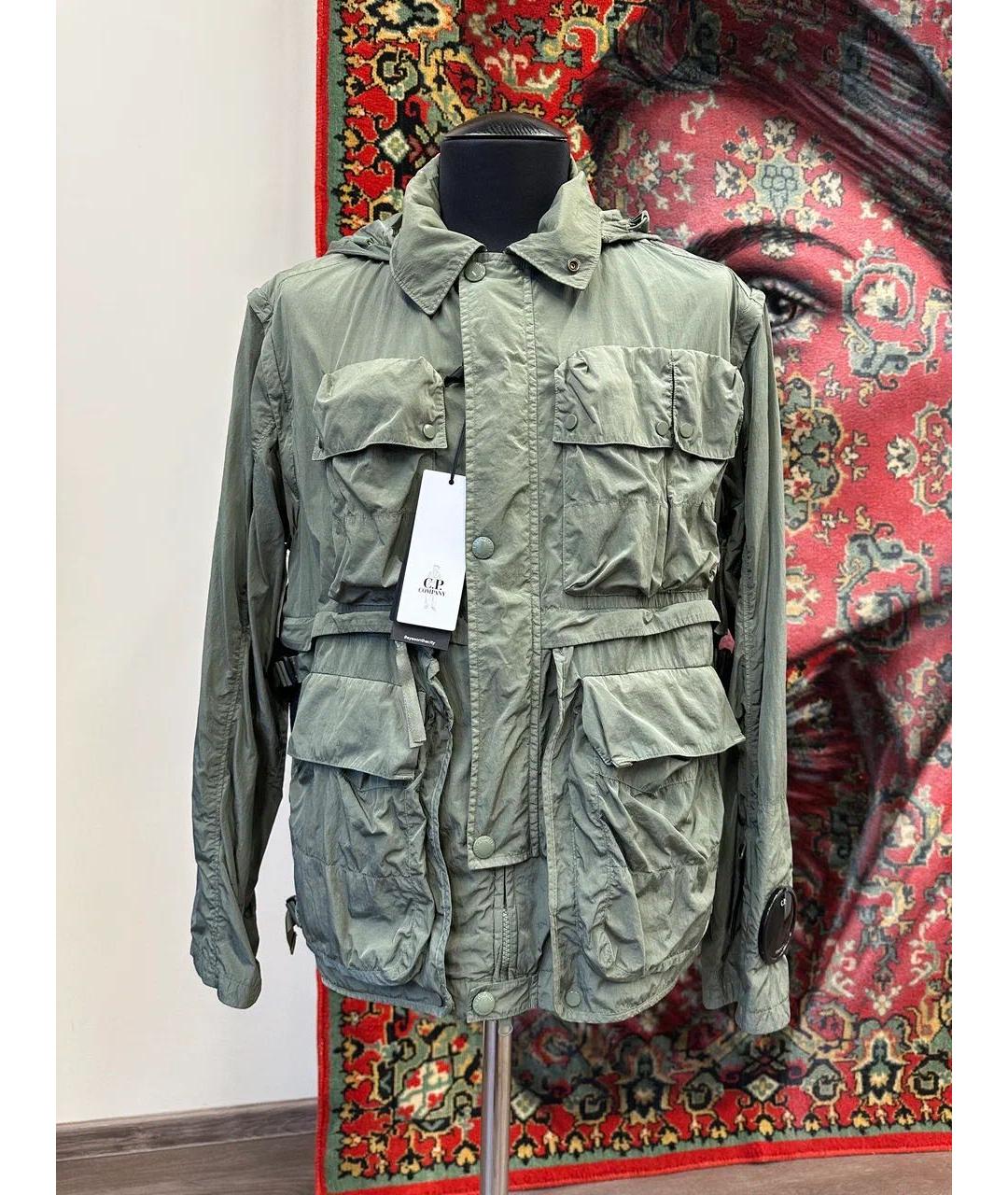 CP COMPANY Хаки полиэстеровая куртка, фото 9