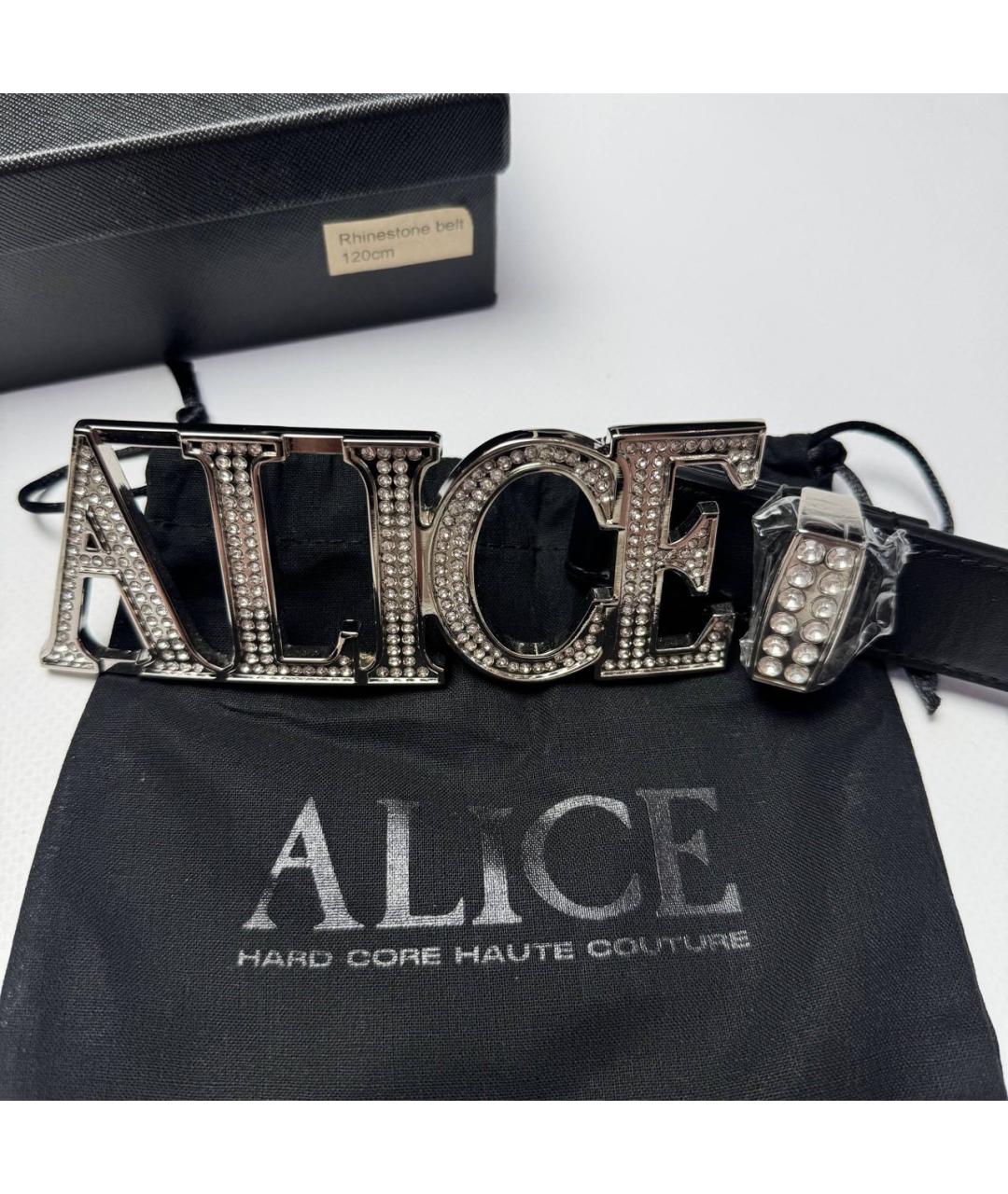 ALICE HOLLYWOOD Черный ремень, фото 2