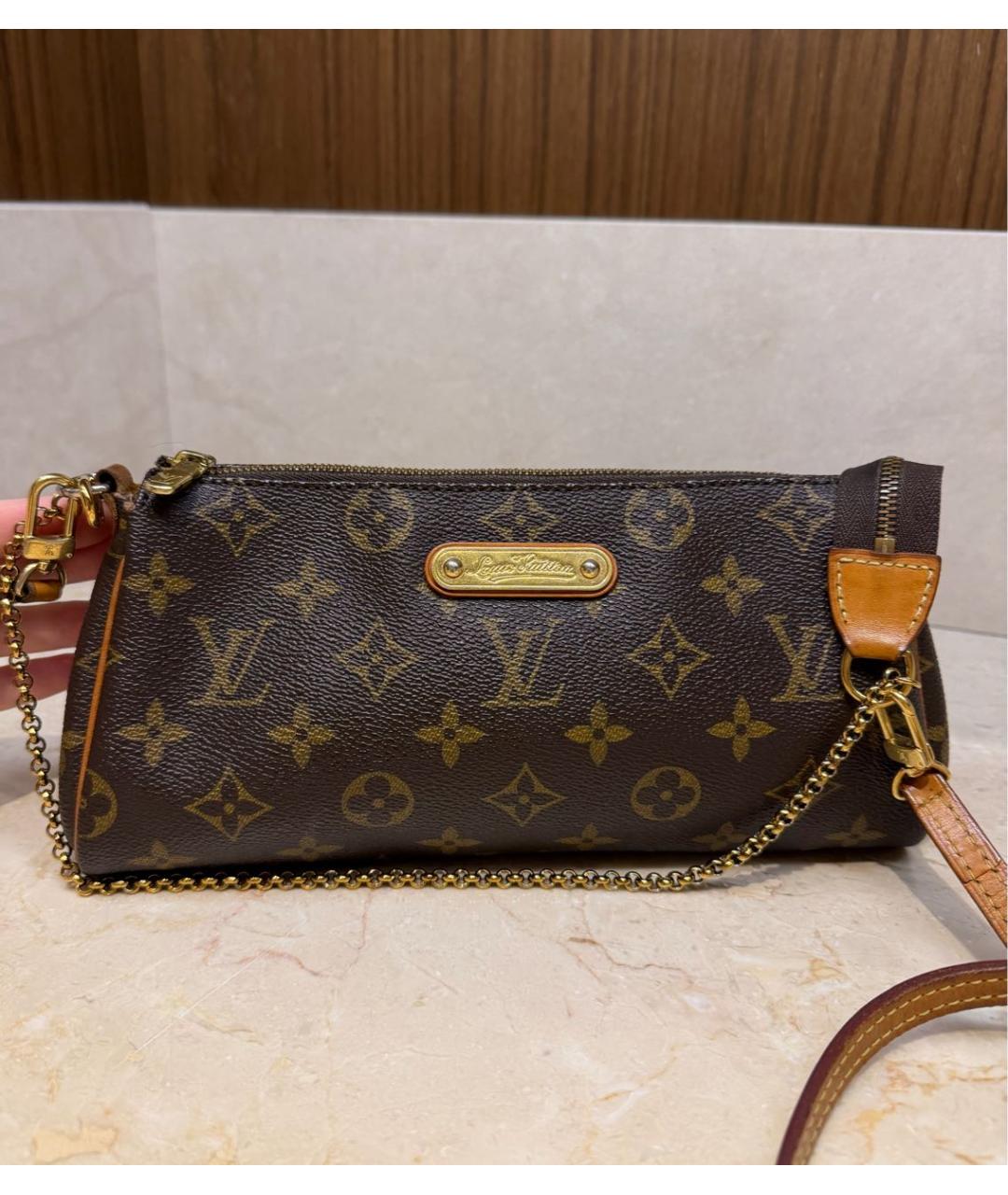 LOUIS VUITTON Коричневая сумка через плечо, фото 2