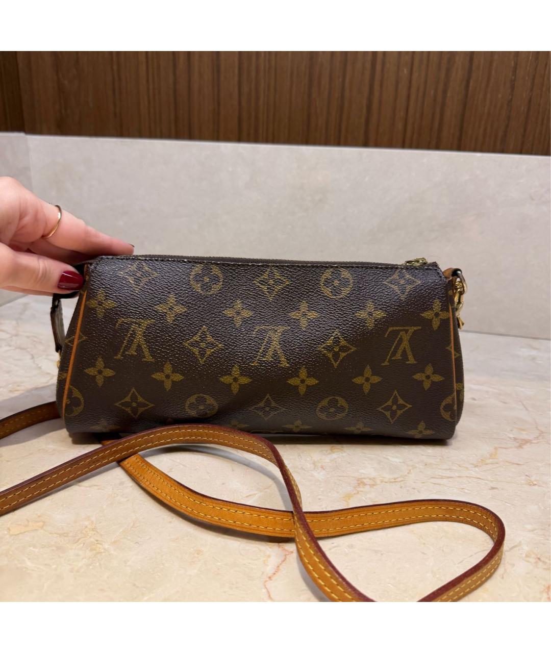 LOUIS VUITTON Коричневая сумка через плечо, фото 3