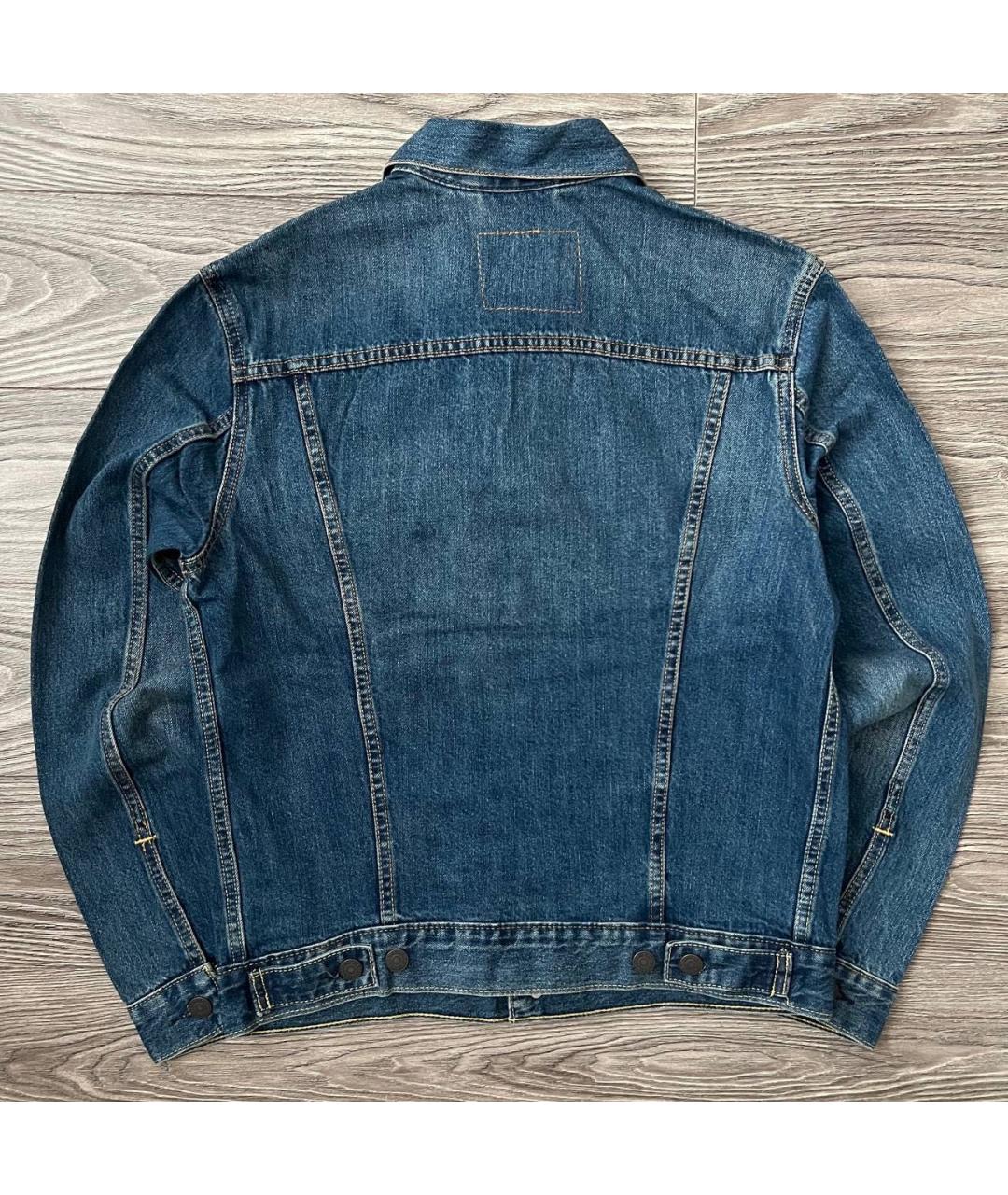 LEVI'S Синяя хлопковая куртка, фото 2