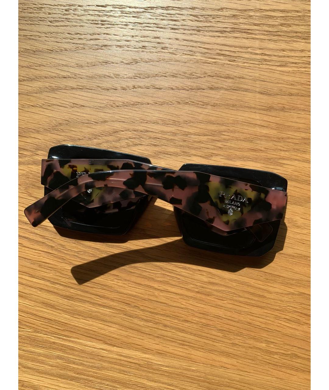 PRADA Мульти пластиковые солнцезащитные очки, фото 4