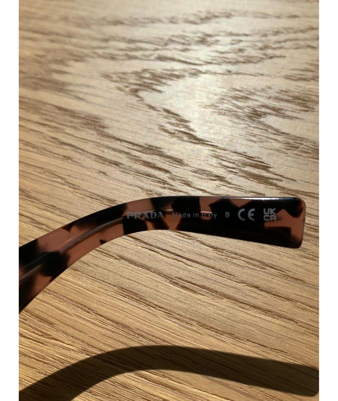 PRADA Мульти пластиковые солнцезащитные очки, фото 5